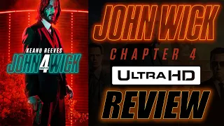 BEST WICK YET? John Wick Chapter 4 4K UHD Review