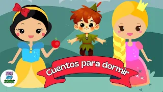 3 Cuentos de Hadas en Español ✨ BLANCANIEVES - RAPUNZEL - PETER PAN 🌈 Bedtime stories in SPANISH