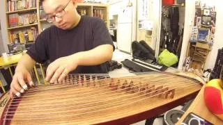 Self Taught Guzheng - Playing 4 and 7 Notes, Some Fun Tips!
