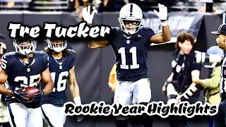 Tre Tucker Rookie Highlights 🏴‍☠️