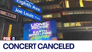 Lionel Richie cancels Madison Square Garden show