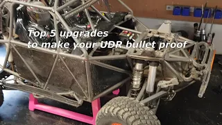 How to make Traxxas Unlimited Desert Racer UDR bullet proof - top 5 upgrades