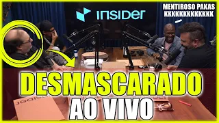 😂 SERGIO SACANI FOI PEGO NA MENTIRA AO VIVO KKKKKK - SPACE TODAY NO FLOW PODCAST - CORTES DO FLOW