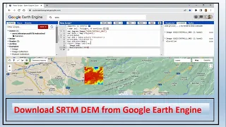 How to download SRTM DEM from Google Earth Engine