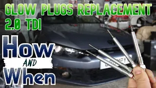 2.0 TDI VW Scirocco Glow Plugs Replacement. How and when you should replace your glow plugs.