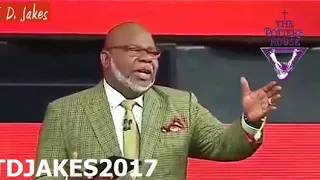 TD JAKES   God has already carried your thorns so you don't have to!