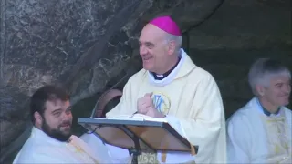 HOMILÍA DESDE LA GRUTA DE LOURDES