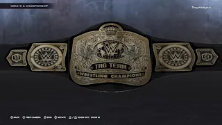WWE 2K24: Custom Titles - WWE Tag Team Championship '24