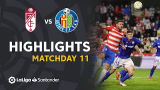 Highlights Granada CF vs Getafe CF (1-1)