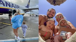 OUR FIRST HOLIDAY AS A FAMILY OF 4! | Travel Vlog