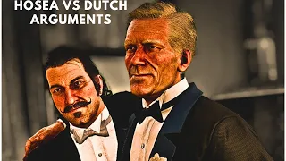 Hosea Vs Dutch Arguments | Hidden Dialogue | Red Dead Redemption 2 |RDR2