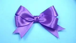 Как сделать БАНТИК ИЗ ЛЕНТЫ любого размера / Satin ribbon Bow / ✿ NataliDoma