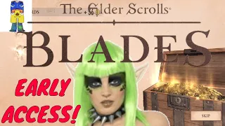 ELDER SCROLLS BLADES NOOBS LIVE FROM START