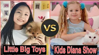 Little Big Toys *VS* Kids Diana Show || Lifestyle Comparison 2020 || MG TV