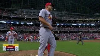 STL@MIL: Rosenthal fans Rogers to earn the save