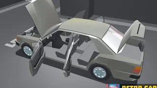 ВОССТАНОВИЛ УЖАСНЫЙ МЕРСЕДЕС😱🤯.RETRO GARAGE