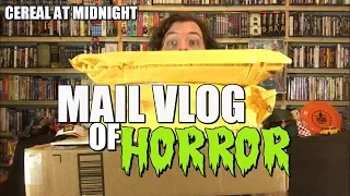 Huge Mail Vlog of Horror! Unboxing Movies, Music, and More From YOU!