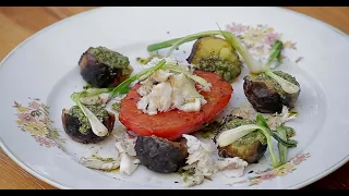 Вкусная закуска из копчёной головы сома