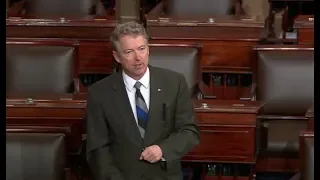 Senator Rand Paul Continues Fighting for Transparency - April 4, 2019