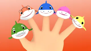 Baby Shark with - Baby Shark Finger Family - Nursery Rhymes Songs for Children