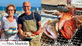 GRILLED FISH made with PARRILLA ARGENTINA Made In Italy - Recipe by Chef Max Mariola