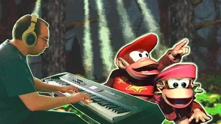 Donkey Kong Country 2 - Forest Interlude - Piano