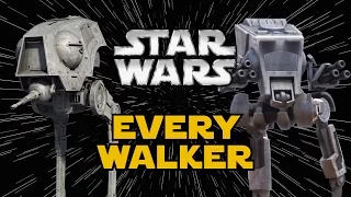 All AT Walker Types and Variants in Star Wars Canon