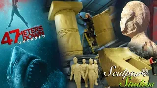 47 Meters Down: Uncaged Movie - Creating Ancient Under Water Stone Scenery by Sculpture Studios