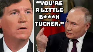 TUCKER FLOPS! Putin Spends Interview Insulting Him & Chadsplaining Russian History