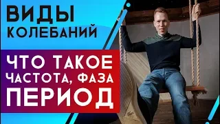 Виды колебаний | Частота, фаза и период колебаний | ЕГЭ Физика | Николай Ньютон | ТЕХНОСКУЛ