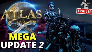 ATLAS NEW UPDATE - NEW ICE DUNGEON! New Creatures! Torpedos And Ship Harpoons