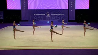 Japan (JPN) - 2023 Rhythmic Junior Worlds Qualifications 5BA Group