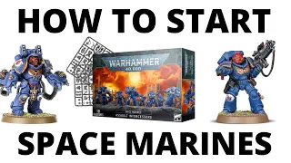 How to Start a Space Marines Army in Warhammer 40K 10th Edition - Guide for Beginners