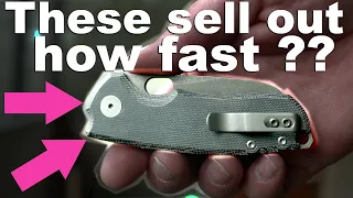 The Urban EDC Supply F5.5 Voxnaes sells out how fast?  Review and Overview of this popular knife.