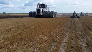 Big Bud  525-50 and 18 bottom plow at 2018 Alvordton Ohio plow day