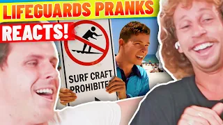 Bondi Lifeguards React to Lifeguard Pranks on Bondi Rescue (Jeff and Joel REACT)