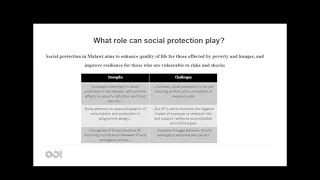 Managing Disaster Differently:  Shock-Sensitive Social Protection in Malawi