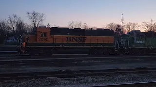 [Yard Work]CN 568 Arriving, Doing yard work and Departing Stratford Feb 12 2024