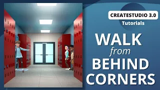 CreateStudio: Walking from Behind when Using Single-Layered Backgrounds (Tutorial)