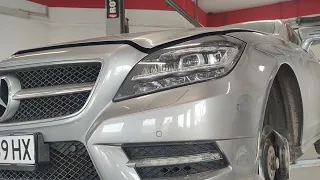 Mercedes-Benz E/CLS  W212/218 front airspring, topmount and shockabsorber repair by AirTec Bulgaria