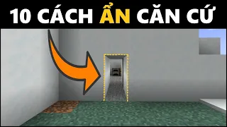 10 Cách Để Ẩn CĂN CỨ Của Bạn Trong Minecraft!