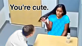 A Suspect Tries To Flirt Herself Out Of Murder