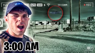 GRABÉ en EL AREA 51 TODA LA NOCHE...