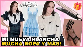 REGALOS DE CUMPLE: MI NUEVA PLANCHA, MUCHA ROPA Y ACCESORIOS! | Lau Kudo