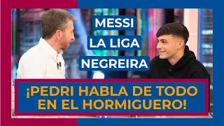 🚨 ¡RESUMEN ENTREVISTA DE PEDRI CON PABLO MOTOS EN EL HORMIGUERO! 🚨 FIESTA DEL BARÇA, NEGREIRA, MESSI