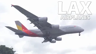 LAX Airplanes 4k Los Angeles #lax #airplanes #airbus #airbus380 #boeing