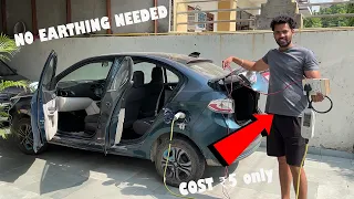 Desi Jugad For EV Cars *Without Earthing* Ab charging es jugad k sath