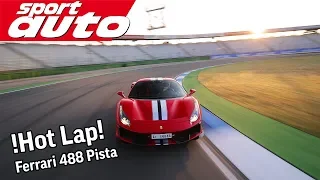 Ferrari 488 Pista: Production car lap record Hockenheim GP & 0-325 km/h | sport auto