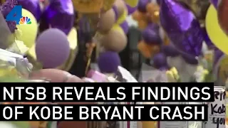 Safety Board Reveals Findings in Kobe Bryant Helicopter Crash | NBCLA
