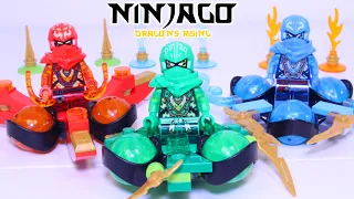 EVERY Dragons Rising Spinner! LEGO Ninjago 2023 Review!